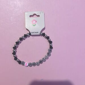Reputation bracelet taylor swift!